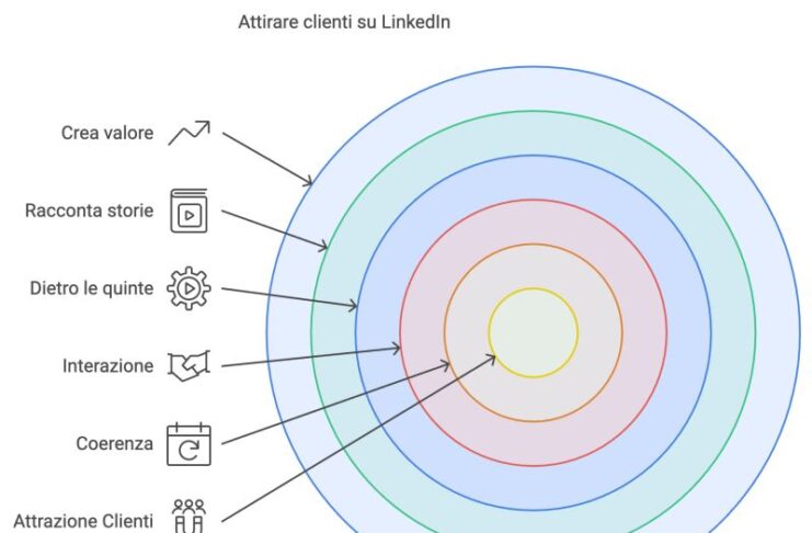 attirare clienti su LinkedIn